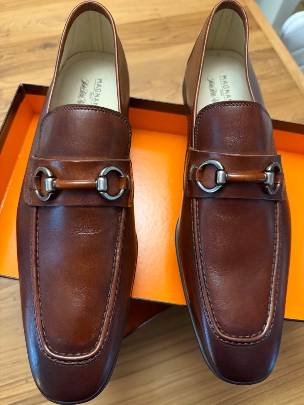 Magnanni Men’s Shoes Size 11 - Color Cognac